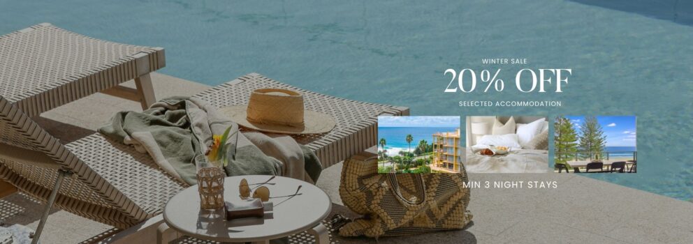 Hello Winter! 20% off from now until 31st July 2026 Min 3 night stays